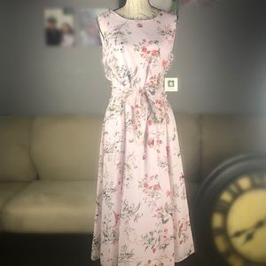 ‼️MOVING SALE‼️ Floral Print Chiffon Maxi Dress